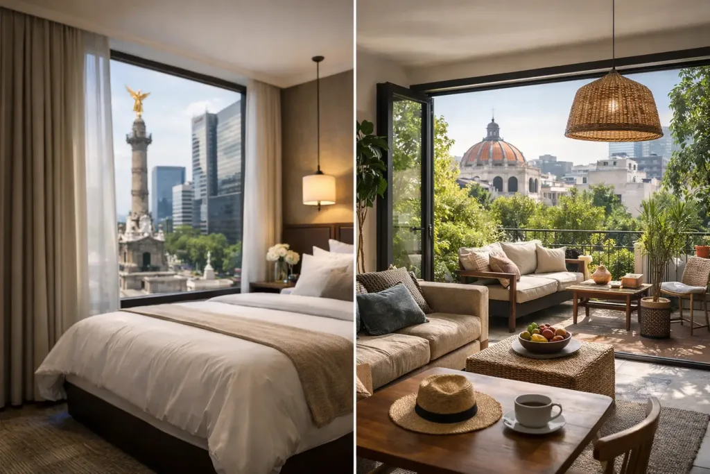 Boutique Hotel vs Vacation Rental in CDMX